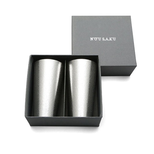 NOUSAKU JAPANESE TWO-PIECE BEER CUP SET