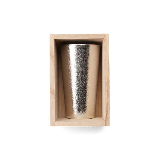 JAPANESE BEER CUP NOUSAKU (IN A PAULOWNIA WOOD BOX)