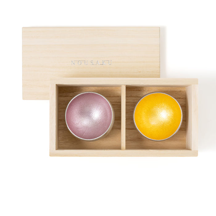 NOSAKU GUINOMI MINI “AWAZAKURA” & GOLD LEAF SET