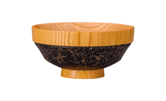 YAMANAKA LACQUERWARE NAGOMI ONE SET BLACK