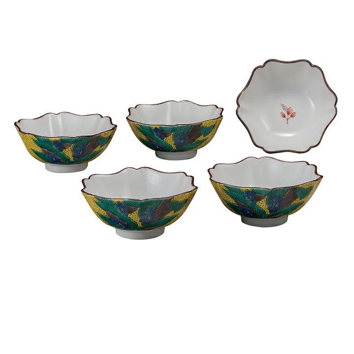 KUTANI WARE KOBACHI SET YOSHIDAYA OMOTO