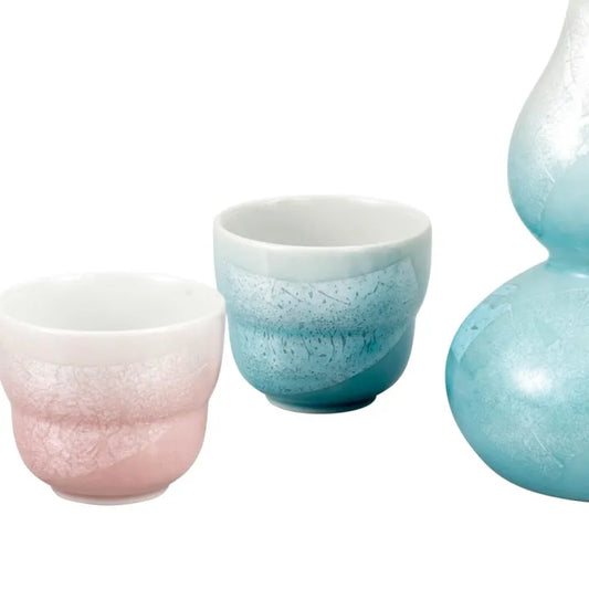 JAPANESE SAKE SET KUTANI GINSAI