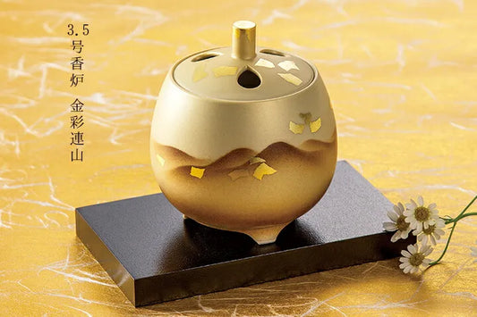KUTANI JAPANESE INCENSE BURNER KINSAI-RENZAN