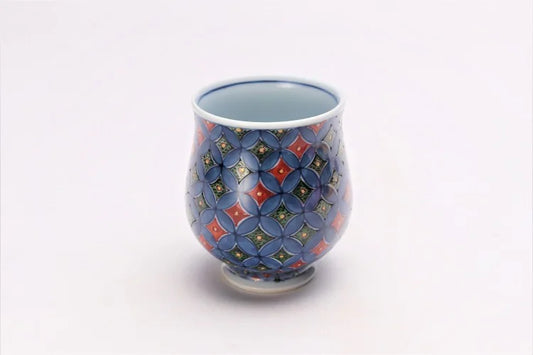 ARITA WARE (OLD IMARI SHIPPO ) SET OF TEA CUPS/ RYOSHU KILN