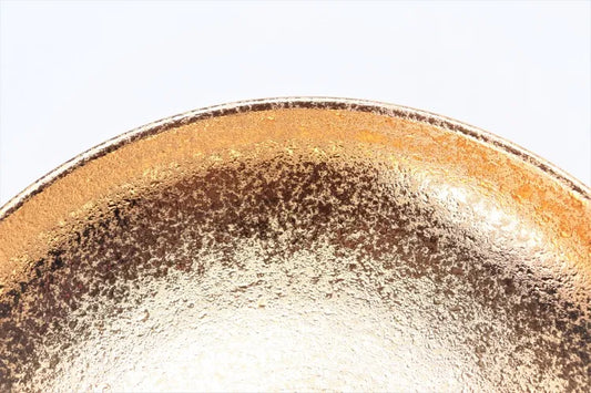 ARITA WARE NABURI SHALLOW BOWL / GOLD SERIES