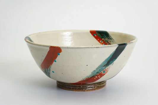 JAPAN KUTANI DONBURI BOWL IROE HAKEME /KOKUZOU KLIN