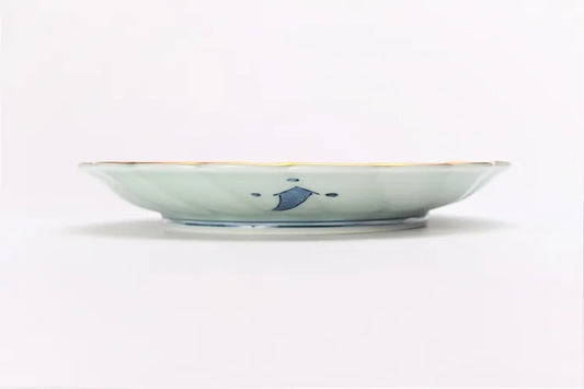 ARITA WARE KO-IMARI CHRYSANTHEMUM-PETAL 6-INCH PLATE