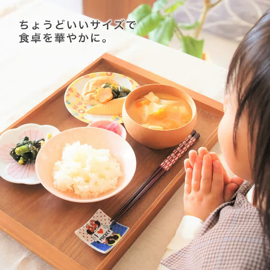 KUTANI JAPANESE PAIR CHOPSTICK RESTS – 5-PIECE SET D (MICKEY MOUSE)