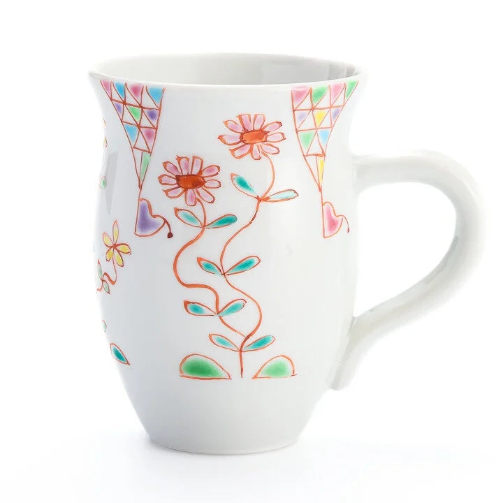 KUTANI WARE MUG GENTLE BREEZE /GINSYUU KLIN