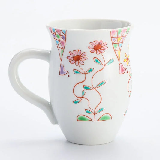 KUTANI WARE MUG GENTLE BREEZE /GINSYUU KLIN