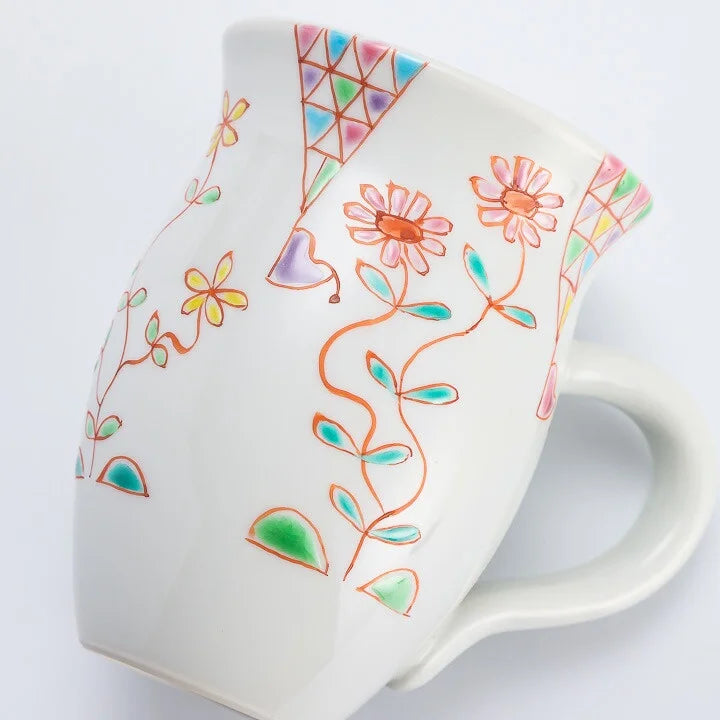 KUTANI WARE MUG GENTLE BREEZE /GINSYUU KLIN