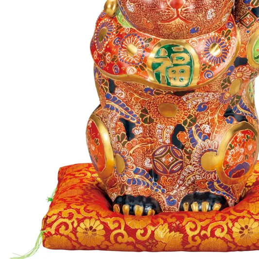 KUTANI WARE LUCKY CAT(MANEKI NEKO) MORI