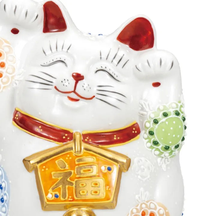 JAPAN KUTANI LUCKY CAT(EMA MANEKI NEKO) SHIROMORI