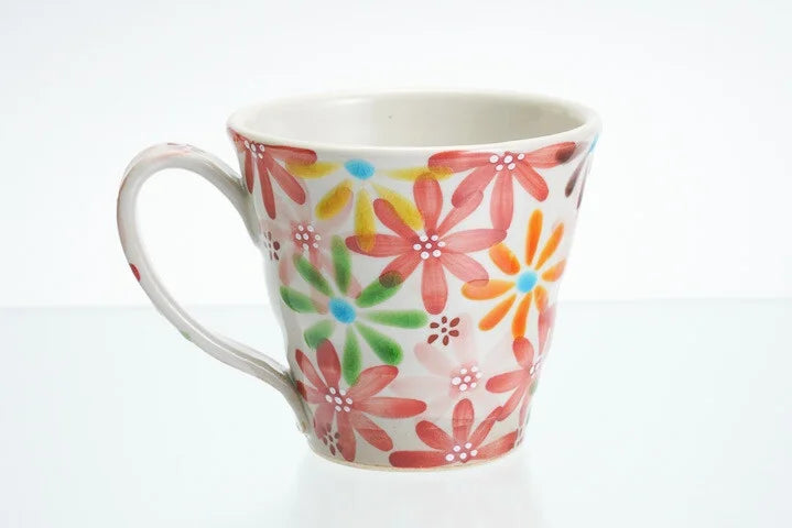 KUTANI JAPANESE MUG CUP HANA NO UTAGE /KOKUZOU KLIN