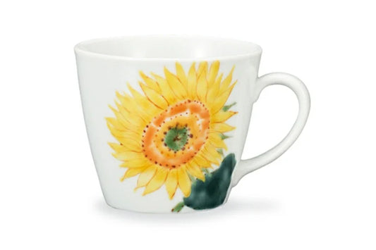 KUTANI WARE MUG CUP HIMAWARI
