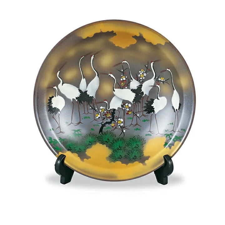 KUTANI DECORATIVE PLATE GUN KAKU