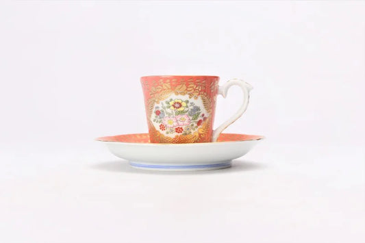 KOURAKU KILN ARITA (BROCADE SCARLET) VERSAILLES ESPRESSO