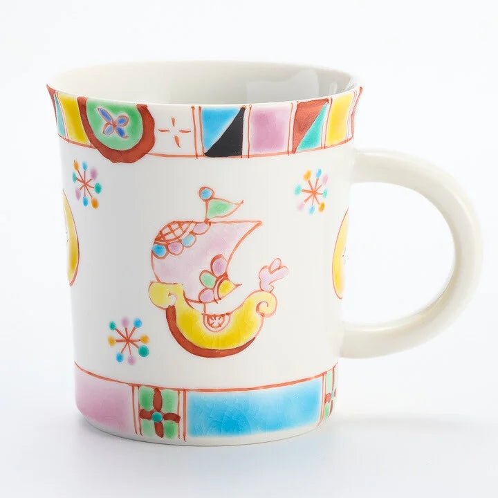 KUTANI WARE MUG SETTING SAIL /GINSYUU KLIN