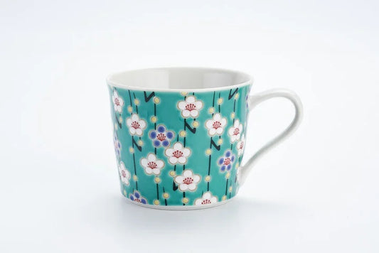 KUTANI JAPANESE MUG CUP PLUM /SEIKOU KLIN