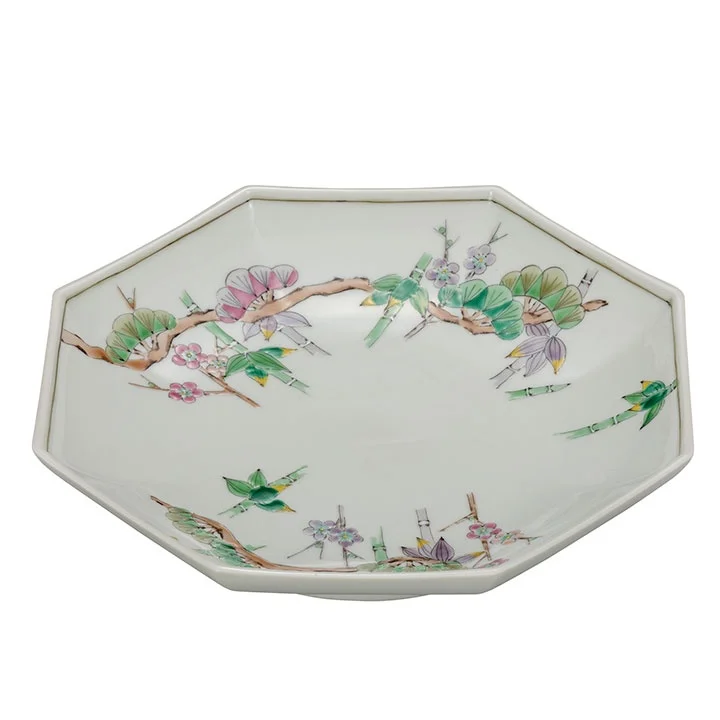 KUTANI WARE BOWL SHOCHIKUBAI/TAISHI KLIN