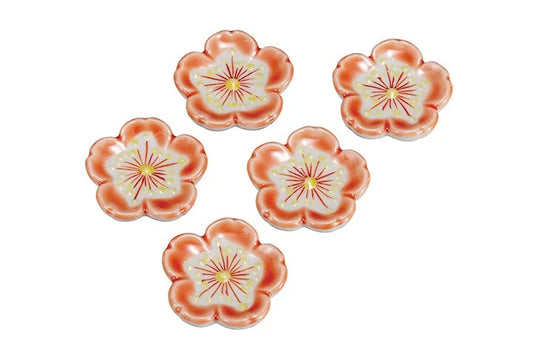 KUTANI WARE CHOPSTICK RESTS SAKURA