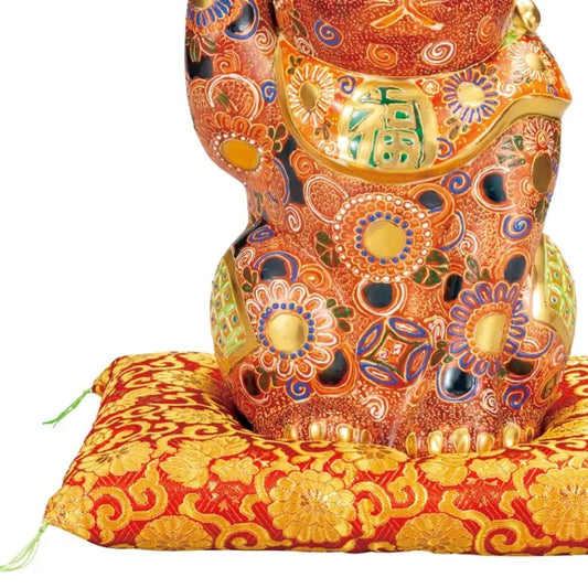 KUTANI WARE LUCKY CAT(MANEKI NEKO) MORI