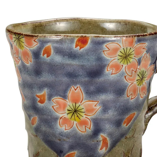 KUTANI WARE MUG SAKURA /KINUYO OKADA