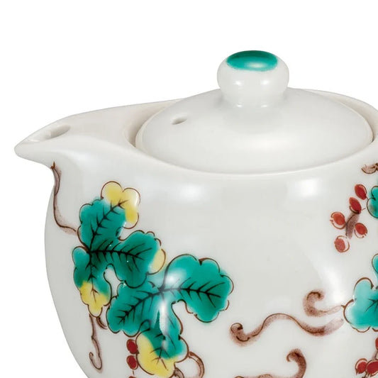 KUTANI WARE SOY SAUCE DISPENSER NOBUDOU DESIGN SOUKYUU KILN JAPANESE CERAMIC SAUCE CONTAINER