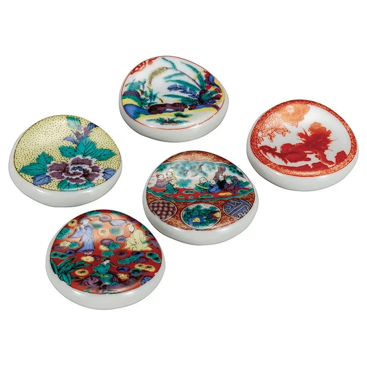 KUTANI WARE CHOPSTICK RESTS JIDAIGA