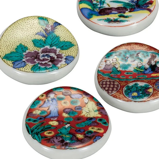 KUTANI WARE CHOPSTICK RESTS JIDAIGA