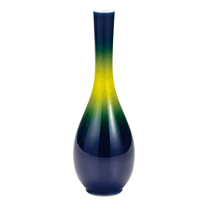 KUTANI WARE SINGLE-FLOWER VASE YUSAI