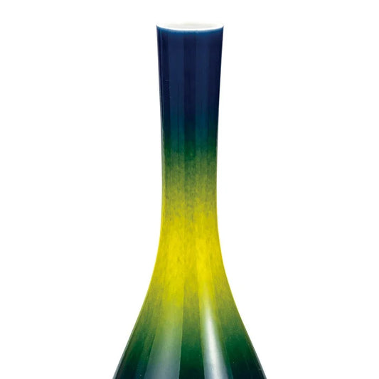 KUTANI WARE SINGLE-FLOWER VASE YUSAI