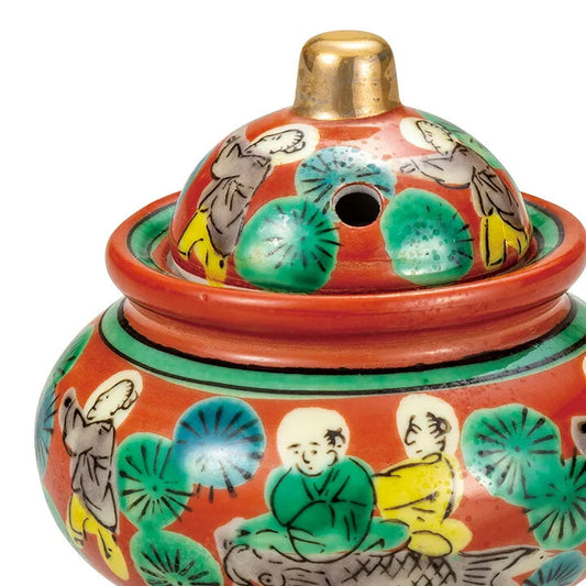 MOKUBEI KUTANI JAPANESE INCENSE BURNER