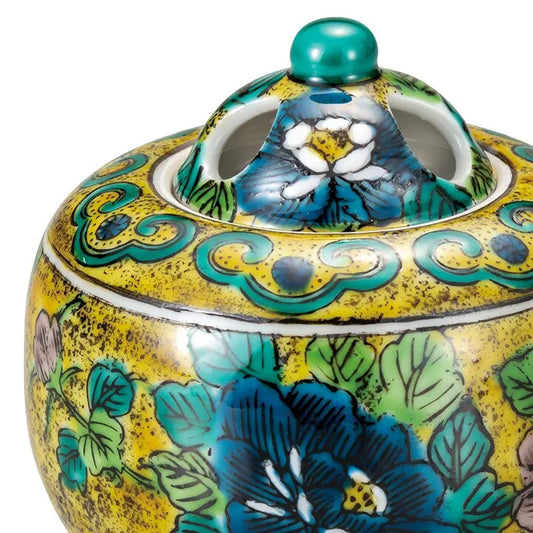 KUTANI JAPANESE INCENSE BURNER YOSHIDAYA BOTAN