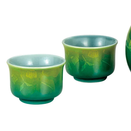 JAPANESE SAKE SET KUTANI GINZAN CHABANA