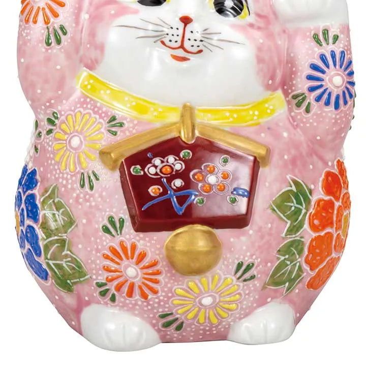 LUCKY CAT( MANEKI-NEKO) KUTANI EMA – PINK MORI
