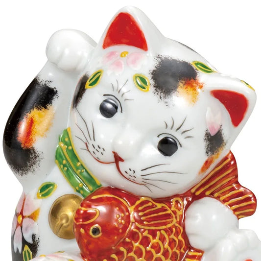 LUCKY CAT(TAI MANEKI NEKO – CALICO ORNAMENT) JAPAN KUTANI