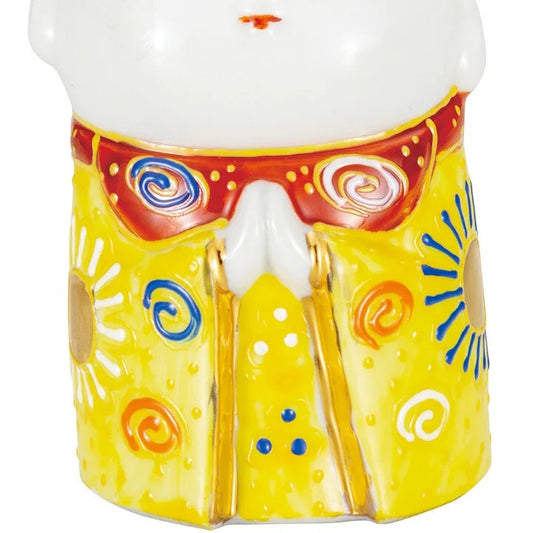 KUTANI WARE FUKUCHIZŌ YELLOW MORI