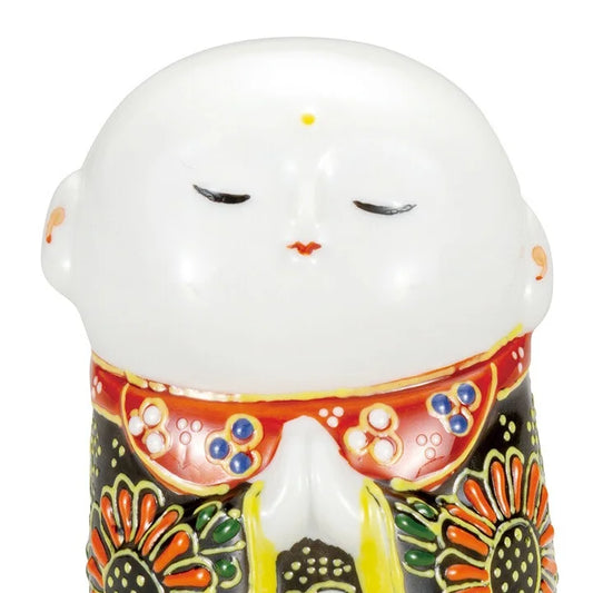 KUTANI WARE OJIZŌ – BLACK RAISED DECORATION (KURO MORI)