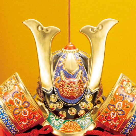 KUTANI JAPANESE KABUTO KIN-AKAMORI