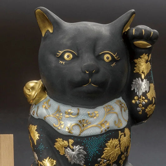 KINGYOKU NAKADA KUTANI LUCKY CAT SHIROGANE MORI AOSHIROCHIBU