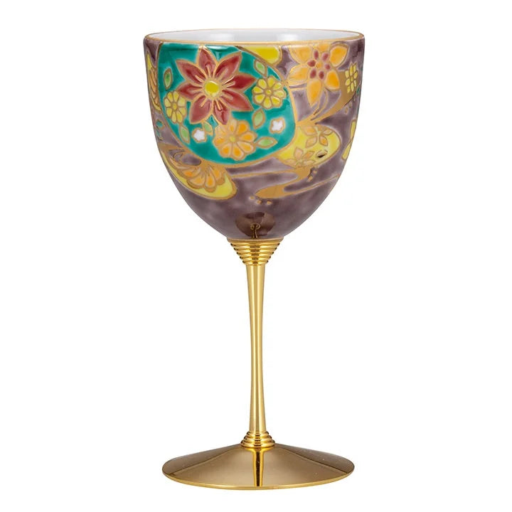 JAPANESE WINE GLASS KUTANI WINE CUP EA TURTLE