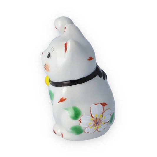 KUTANI WARE LUCKY CAT(MANEKI NEKO) SAIBIYORI / KOKUZOU KLIN