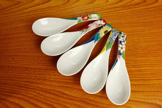 JAPAN KUTANI RENGE SET – FLOWERS OF THE FOUR SEASONS/SEIKOU KLIN