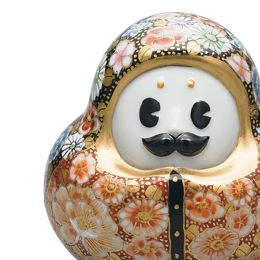 KUTANI WARE HYAKUMANSAN KINRAN HANAZUME/TAKA TOSHIFUMI