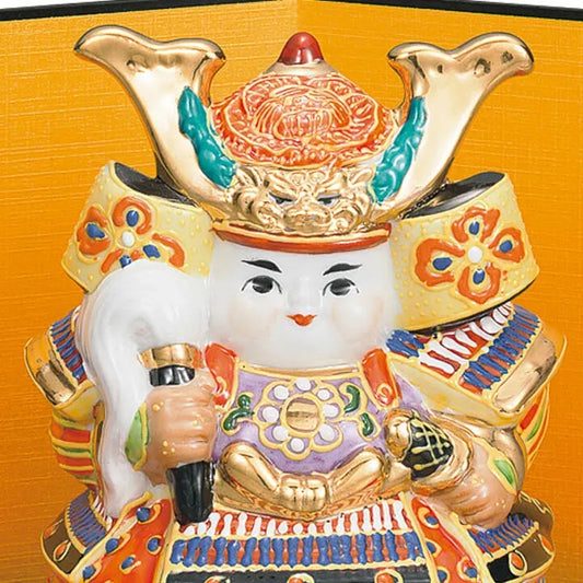 KUTANI WARE MUSHA NINGYO SOROI MORI