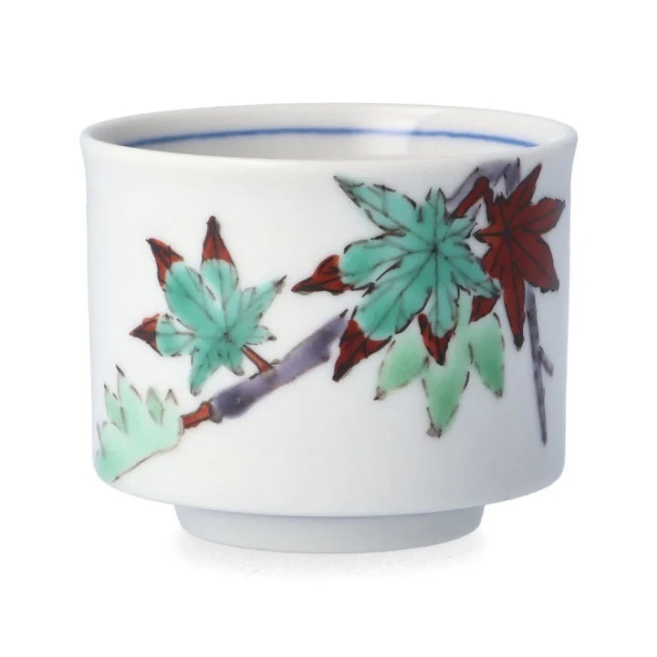 KUTANI WARE GUINOMI AUTUMN LEAVES /TAISHI KLIN
