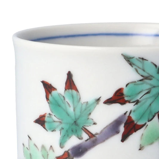 KUTANI WARE GUINOMI AUTUMN LEAVES /TAISHI KLIN