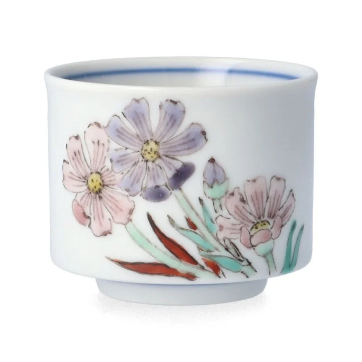 KUTANI WARE AUTUMN CHERRY BLOSSOMS /TAISHI KLIN