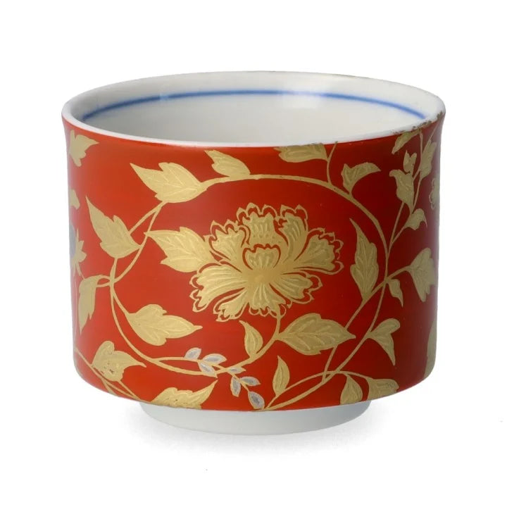 KUTANI WARE GUINOMI KINRANTE RED /TAISHI KLIN